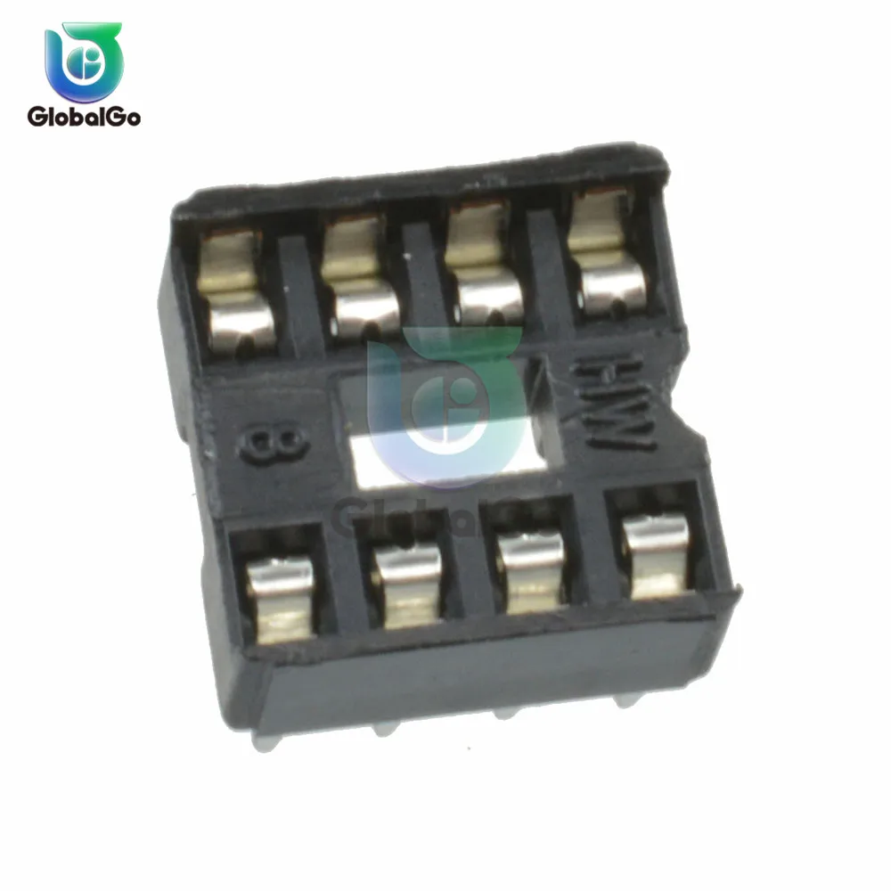 10 шт./лот 8P IC Блок держатель DIP8 DIP 8 разъем адаптера|Соединители| |