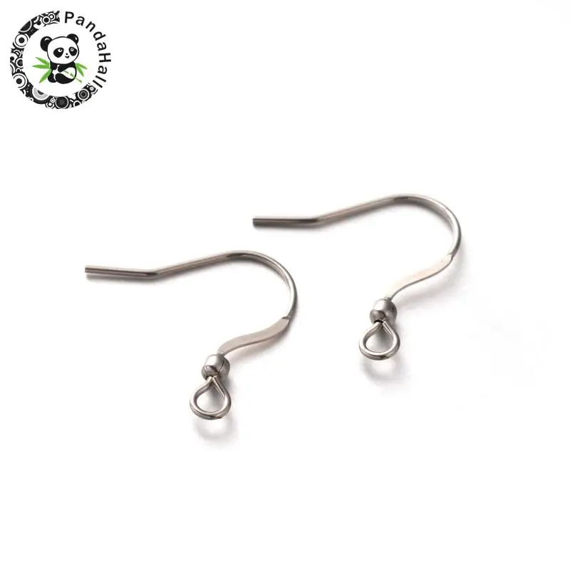 

200pcs 304 Stainless Steel Earring Hooks Findings Earwire Ear Hook Earrings Clasps For Jewelry Making DIY Earwire Supplies