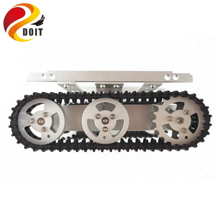 DOIT T100 Робот Танк шасси автомобиля гусеничная модель гусеница цепь транспортного