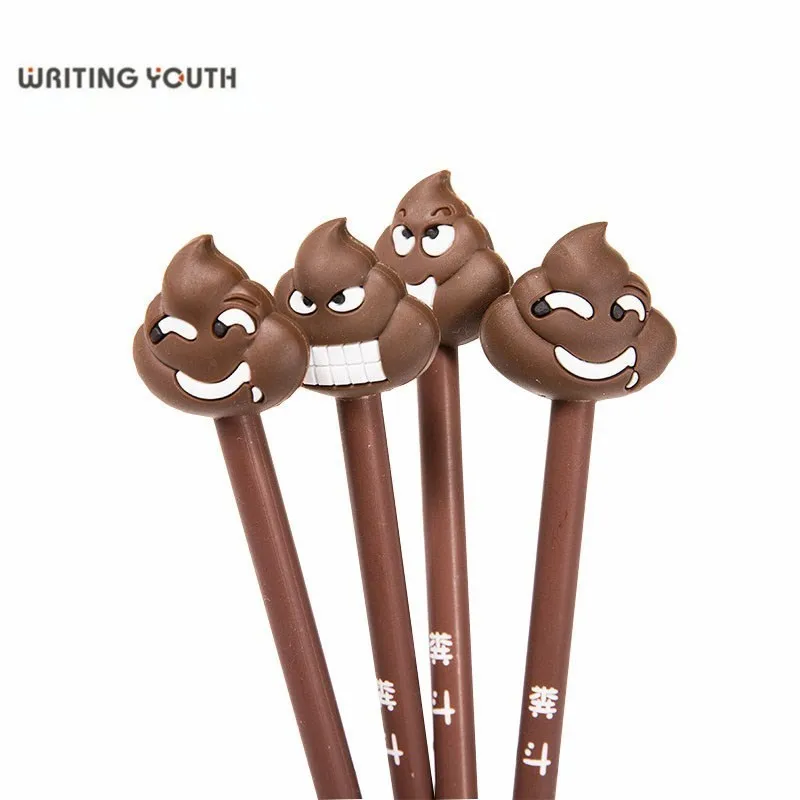 Креативная забавная ручка для укладки стираемая гелевая в стиле мультфильма 0 5