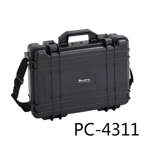 1.3 Kg 438*323*116mm Abs Plastic Sealed Waterproof Safety Equipment Case Portable Tool Box Dry Box Outdoor Equipment