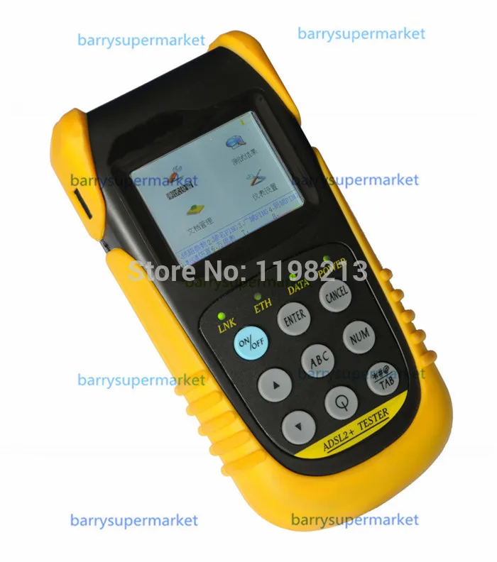 Многофункциональный тестер ADSL2 + TLD801C ADSL er DMM PING измеритель лучший инструмент для