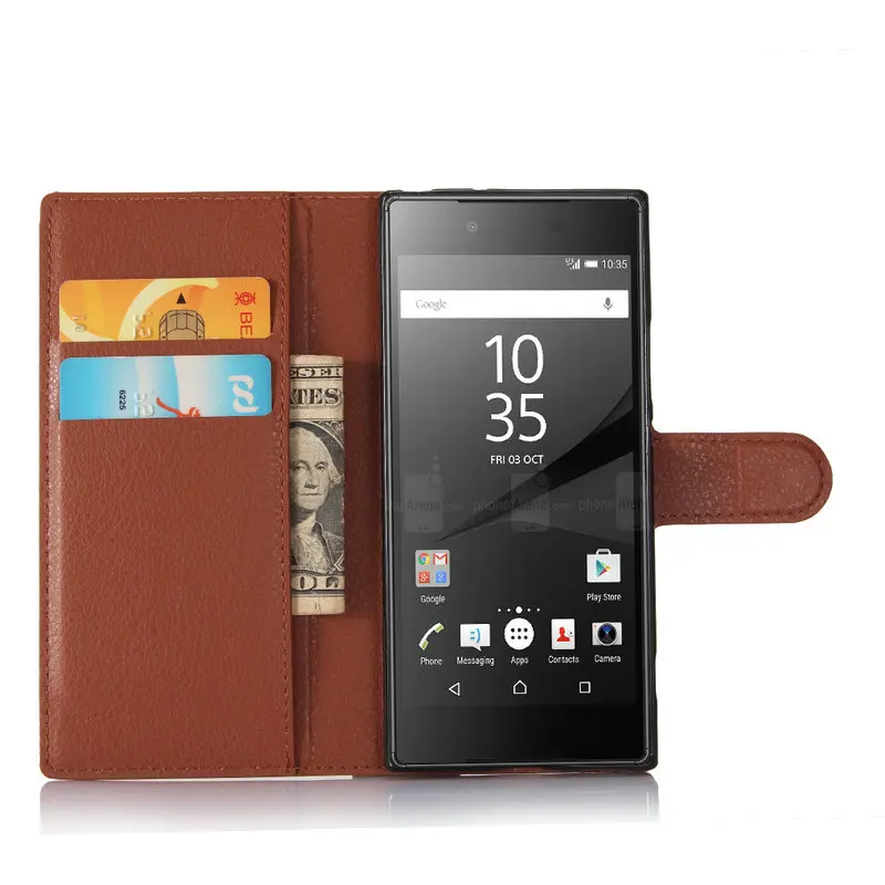 Для sony Xperia 10 Plus XZ3 XA1 XA2 Ультра Флип кожаный чехол для sony Xperia 1 L3 XA1 Plus XA2 Plus кошелек Чехол