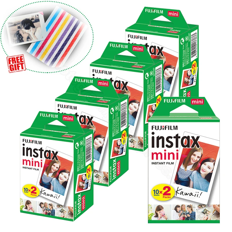 Белая пленка для мгновенной печати Fujifilm Instax Mini 11 9 8 + 7c 7s 70 90 25 50 камера принтер