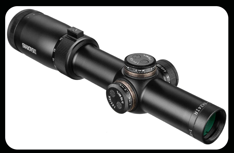 Охотничий Swarovskl 1-6x24 IRZ3 F101 круговой точечный пунктуат дифференциационный прицел стеклянная сетка прицел охотничий прицел
