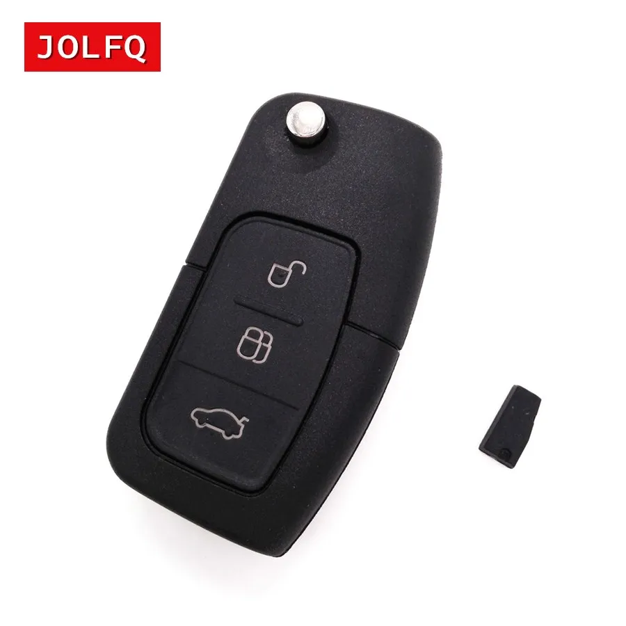 Для FORD C Max S Focus Mondeo Fiesta KUGA Galaxy 3 кнопки 433 МГц с чипом 4D60/4D63 БЕСКЛЮЧЕВОЙ вход Брелок