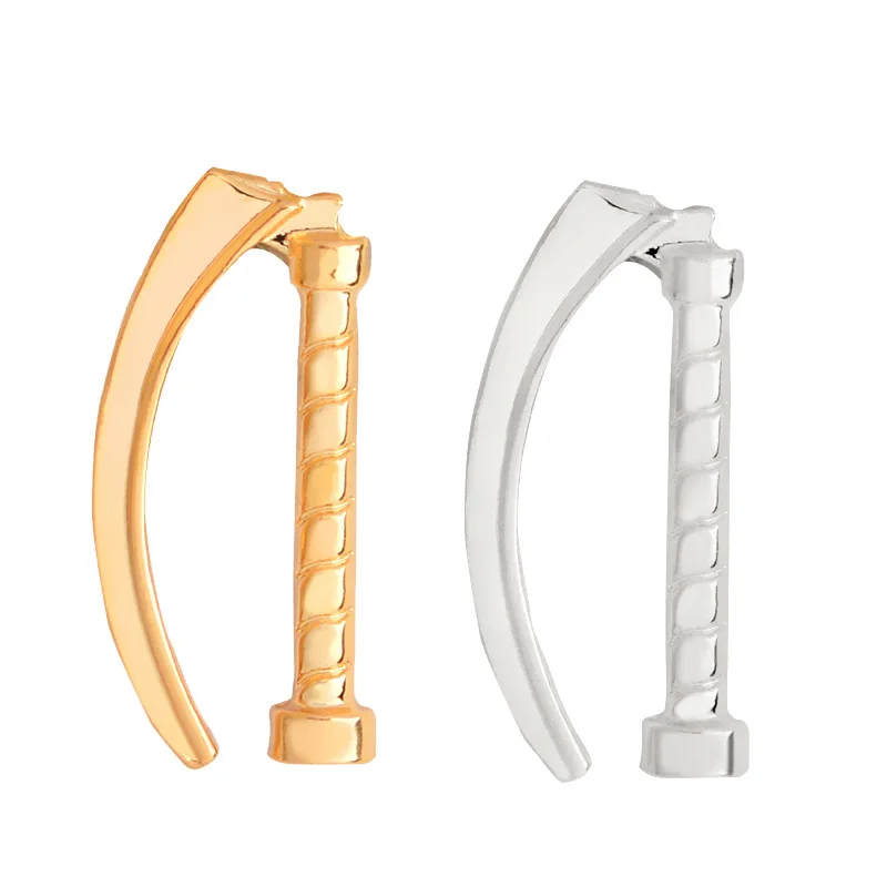 Брошь Ларингоскоп булавки Золотая химическая булавка для доктора экстренной