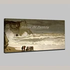 Arthyx роспись вручную, Репродукция, фотообои на холсте, абстрактные настенные картины для гостиной, украшение для дома