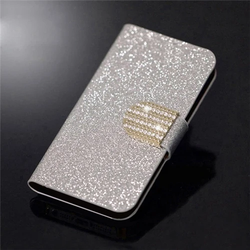 Ice Silver Блестящий чехол для LG K3 K4 K5 K7 Lte K120e K130e K100 LS450 X220DS X210DS Блестящий флип-чехол для LG K8 Lte K350 M200N - Цвет: Ice Silver