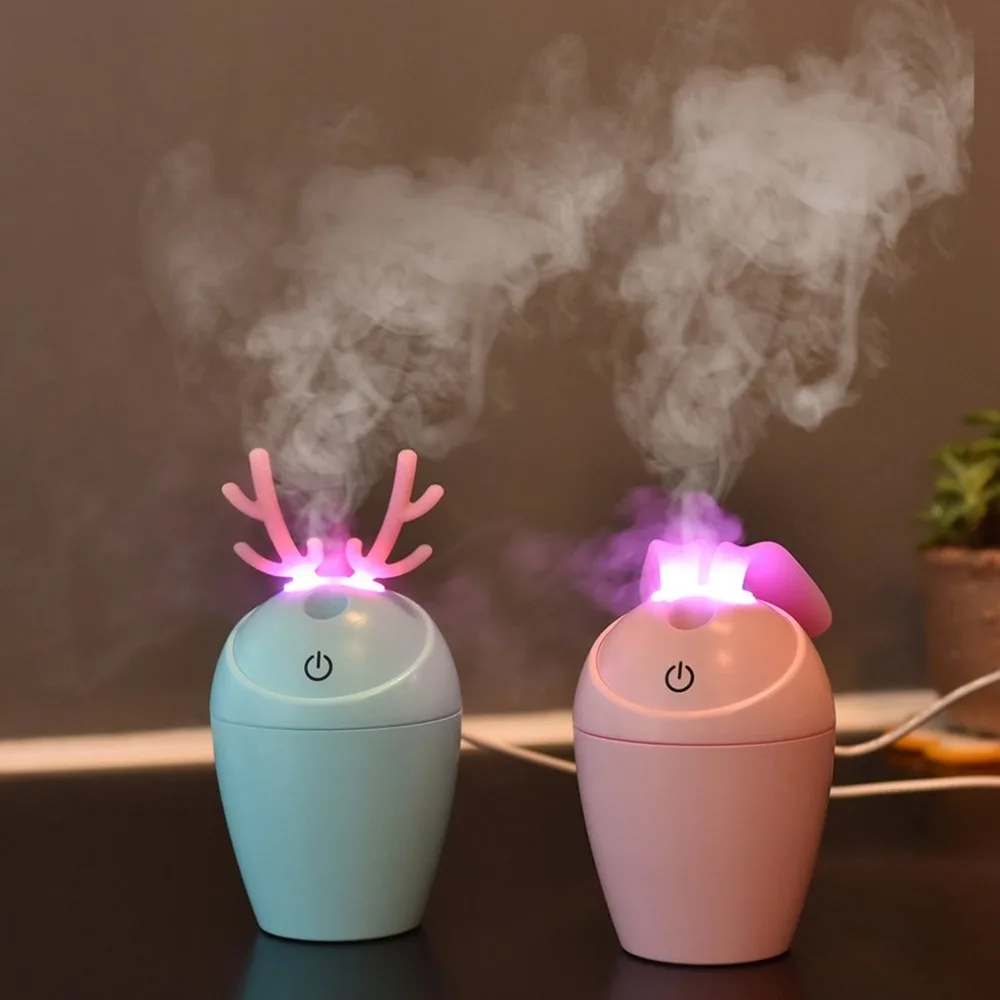 Ультразвуковой увлажнитель в форме мультяшного кролика воздуха арома диффузор