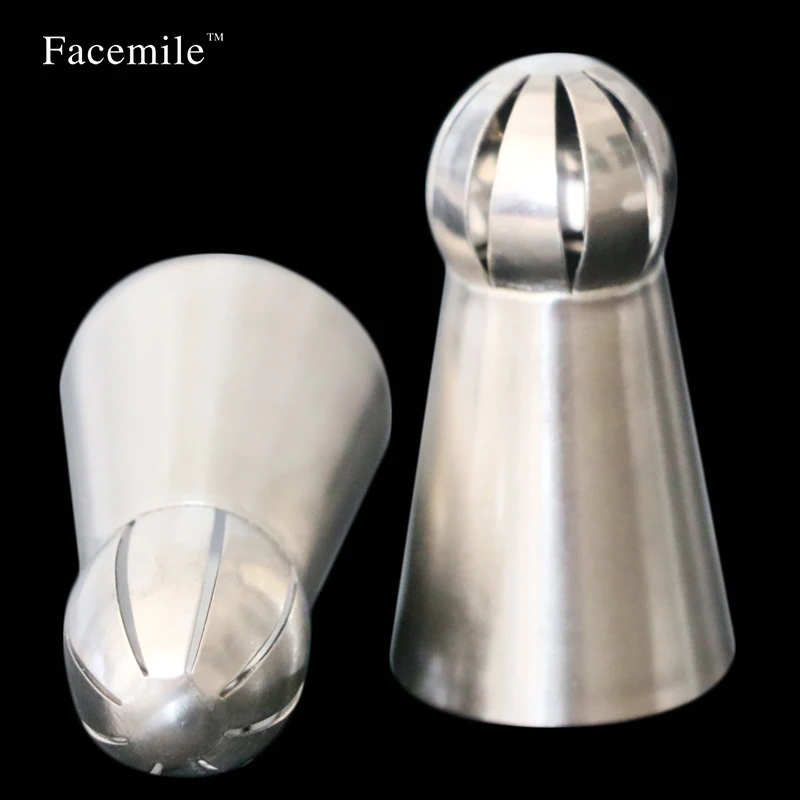 2 шт./компл. сферические наконечники для глазировки на русском языке|baking tools|russian