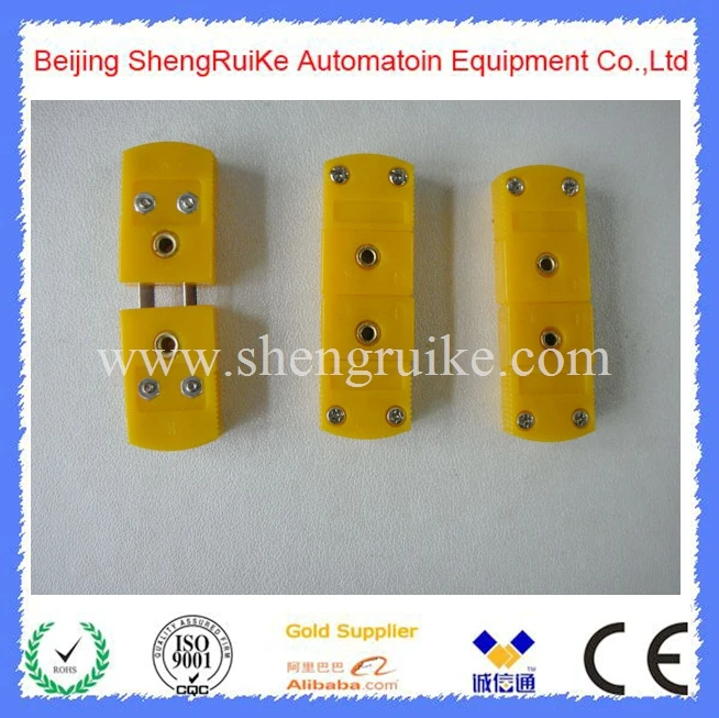 Лидер продаж мини соединитель термопары K плоский штырь для мужчин и женщин почта