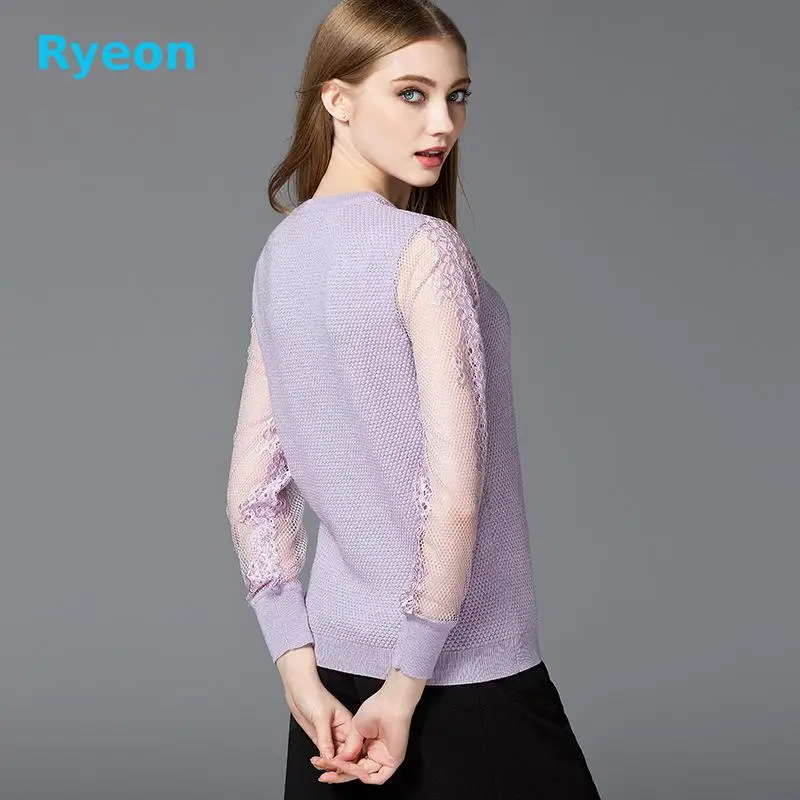 2016 Новое Прибытие Мода Компьютеры Трикотажные О-Образным Вырезом Полные