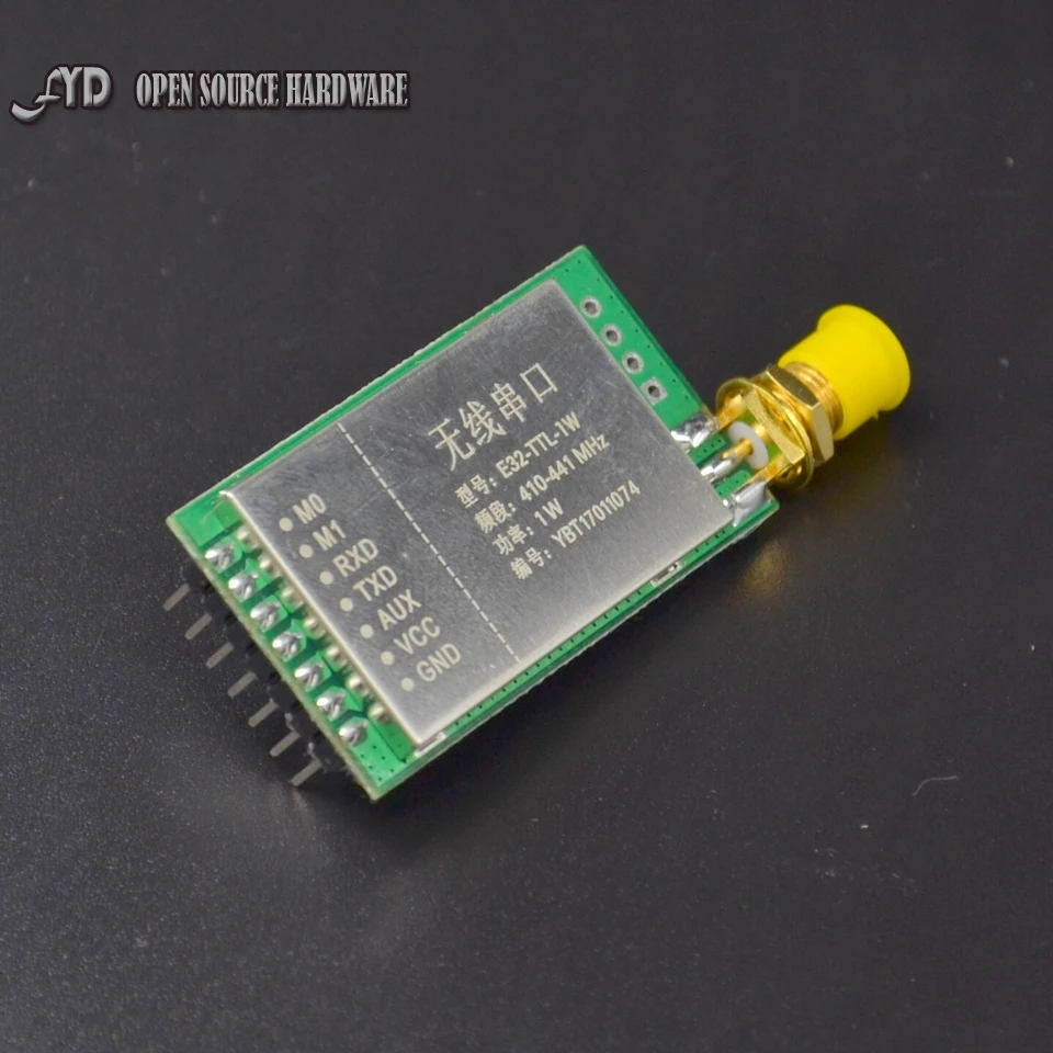 Параметры 7500 м 1 Вт SX1276 LoRa 433 мгц радиочастотный трансивер дальнего действия