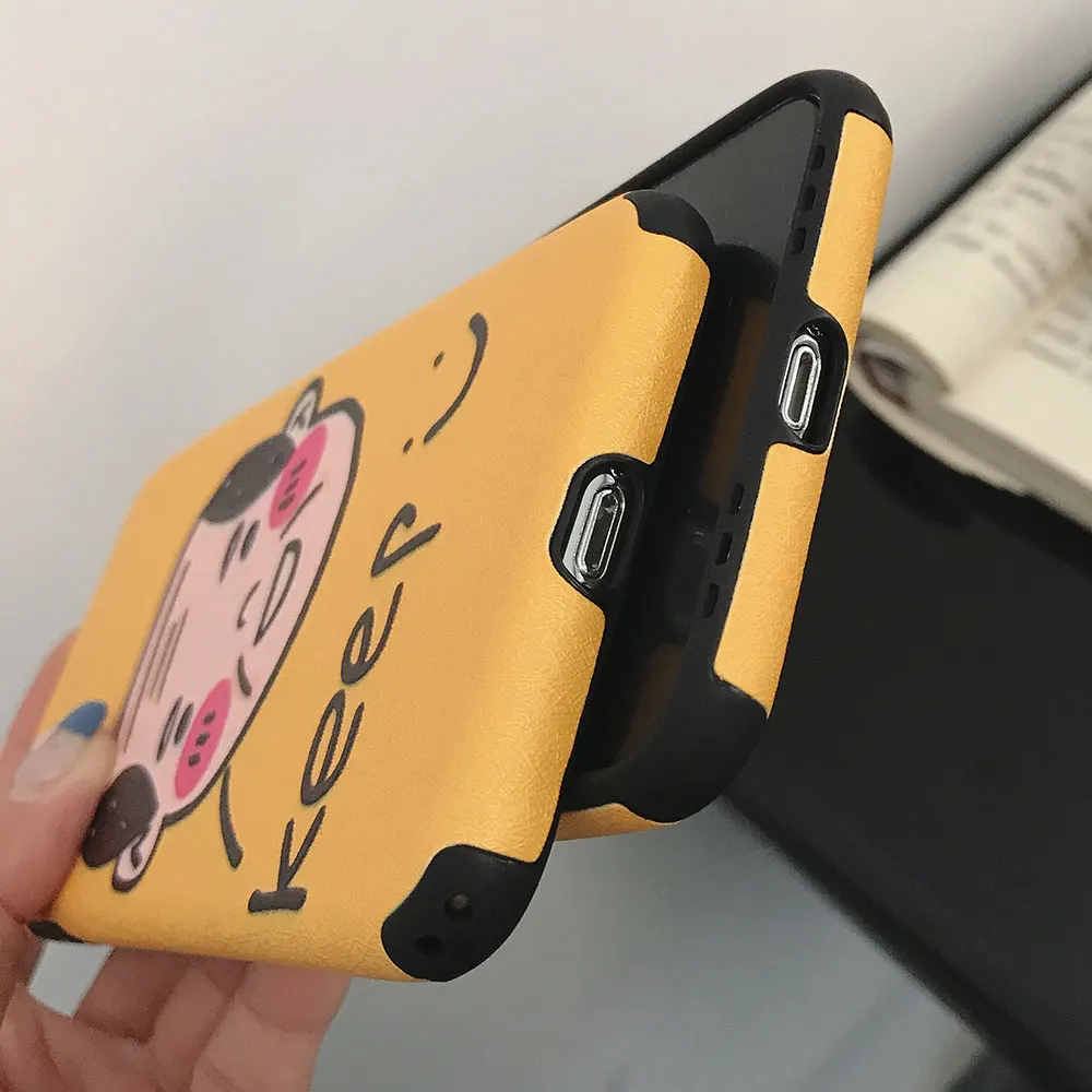 Мягкий ТПУ чехол для пар iphone 7 8 Plus X XS XR Xs Max Чехлы рельефный 6 6S Забавный милый
