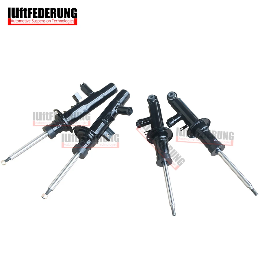 Luftfederung Новый 4 шт передний амортизатор задняя стойка с EDC Ride Strut Fit BMW F25 X3 37116797027(026)