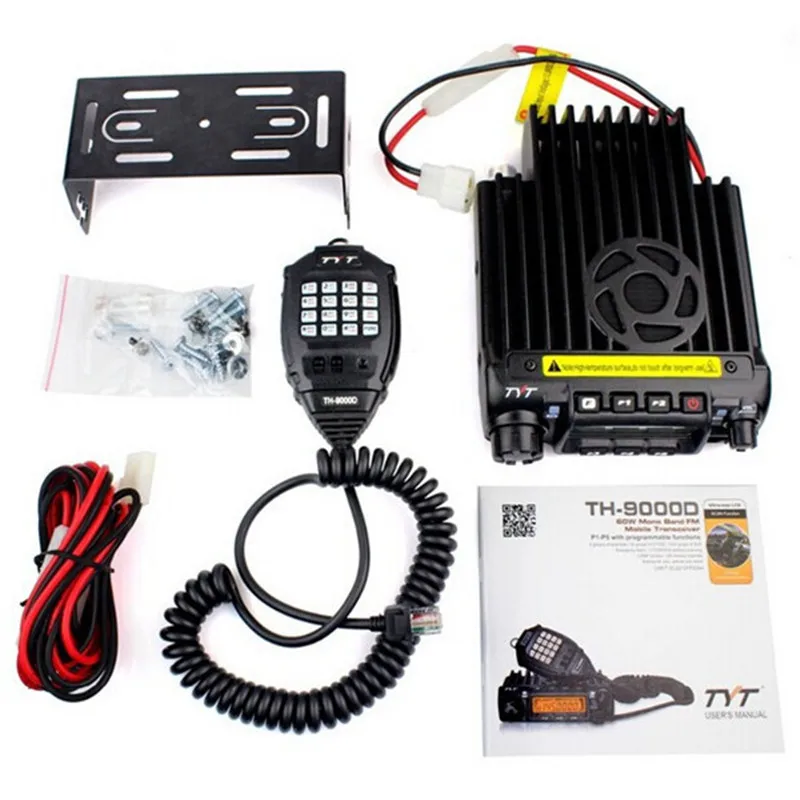 DHL Бесплатная Доставка Новый TYT TH 9000D иди и болтай Walkie talkie UHF 400 490 МГц 45 Вт 200CH DTMF 8