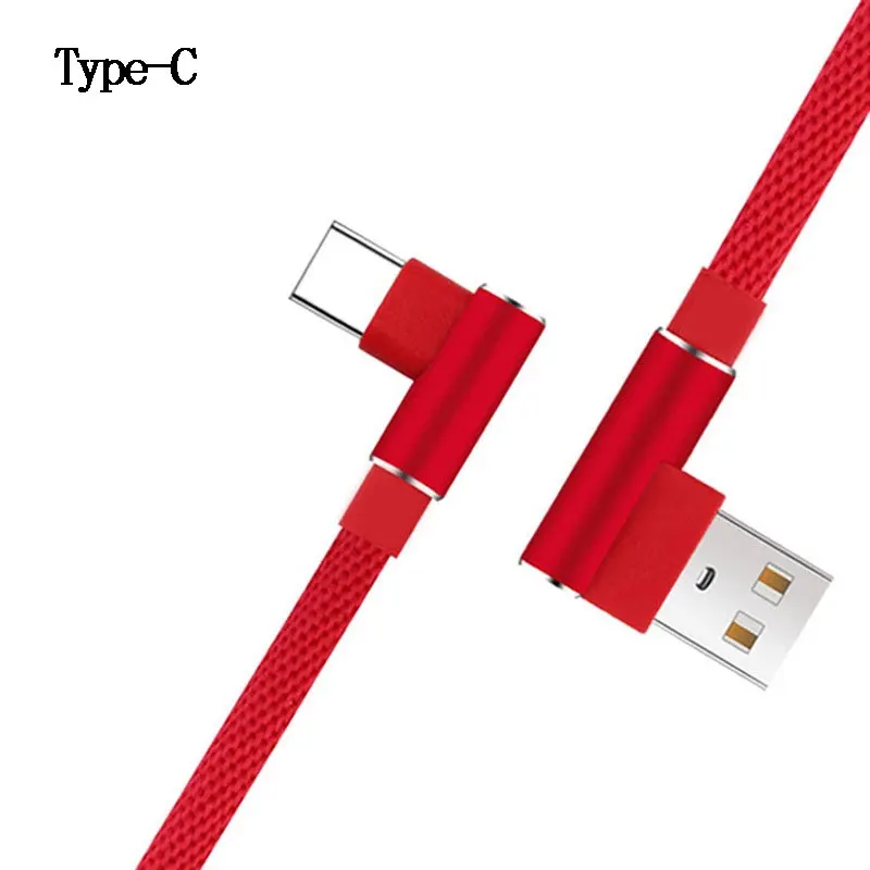 Синий Usb-кабель для зарядки данных кабель для Iphone зарядное устройство проводной с микро-usb кабель для мобильного телефона type C Шнур для iPhone samsung Xiaomi - Цвет: Синий