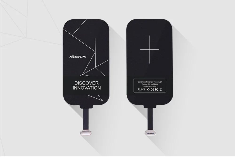 Nillkin Волшебные метки QI беспроводной зарядный приемник Micro USB/type C адаптер для iPhone 5S, SE 6 6 S 7 Plus для samsung S6 S7 Edge