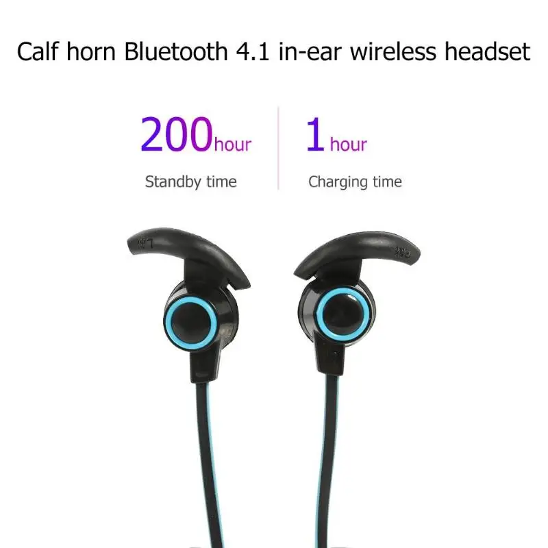 AMW 810 беспроводные Bluetooth V4.1 наушники стильные спортивные HiFi стерео гарнитура для