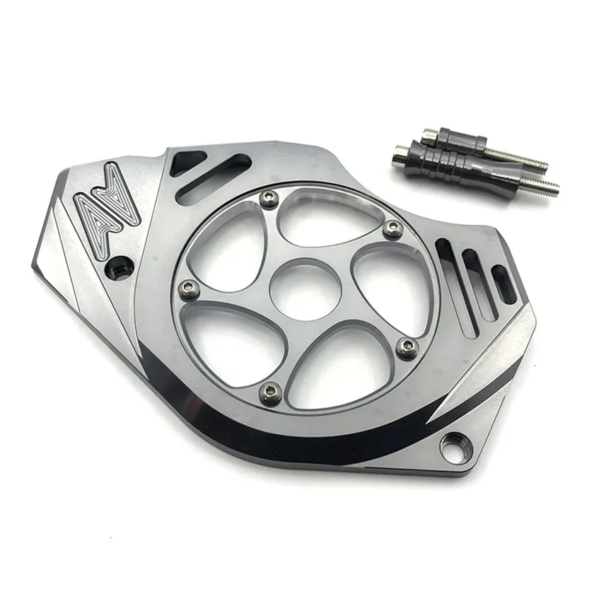 Алюминиевая передняя Звездочка цепи для мотоцикла CNC защитная крышка левого