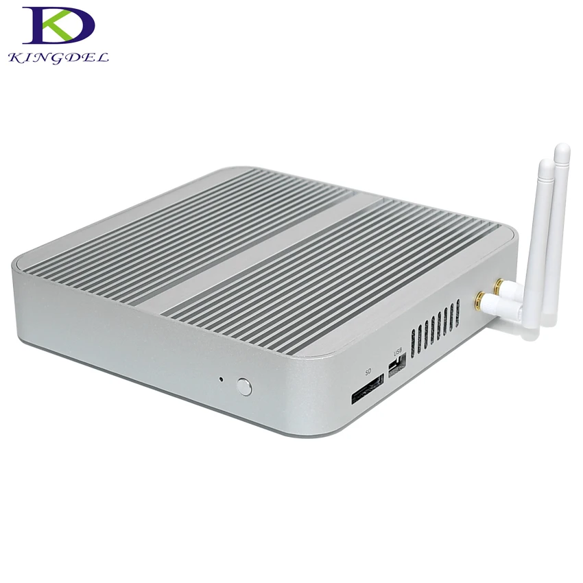 Мини ПК kingdell на базе Windows10 6 го поколения Skylake Безвентиляторный Компьютер HTPC