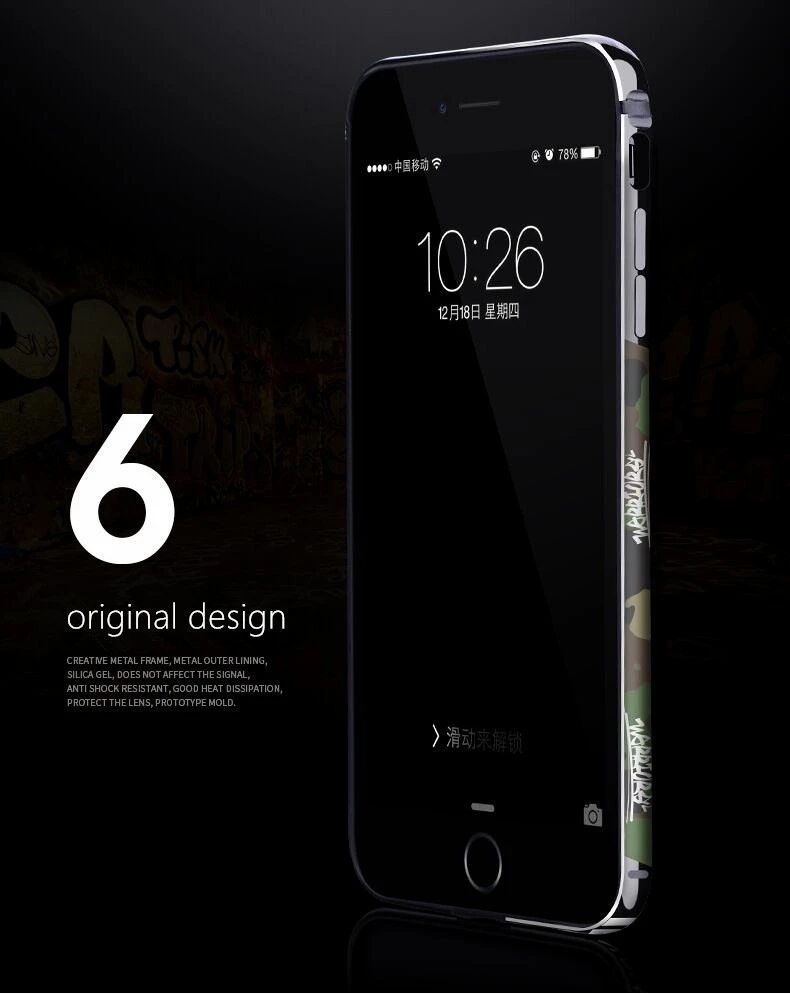 Металлический бампер для iphone6/i 6s/i6 Плюс/i 6s Плюс/iX, средний защитная рама взрывоустойчивой Coque Capinha, al сплав+ силиконовые