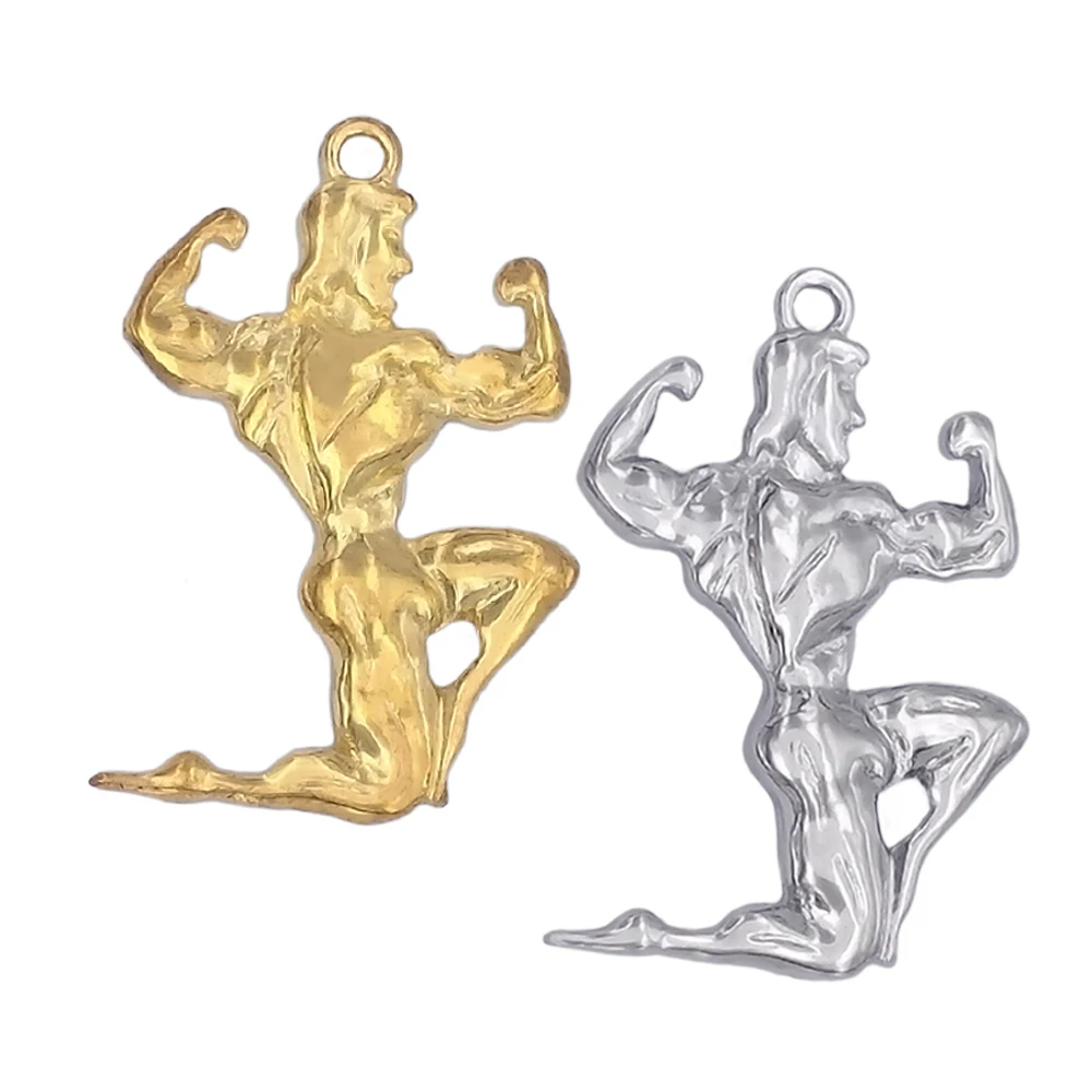 Двойной нос имеет идеальную фигуру мужского мышечного сильного шарма | Украшения