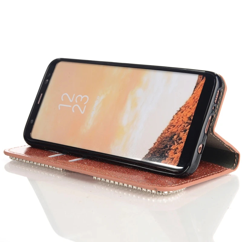 Чехол из поликарбоната для Samsung Note 9 A7 2018 M10 чехол жесткий кожаный флип A6 A8 Plus чехлы