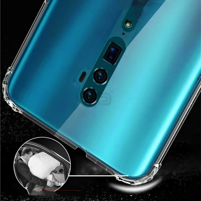 Для OPPO Reno 10X Zoom Realme 3 Pro F11 F9 Relme X lite Neo чехол прозрачный мягкий силиконовый держатель