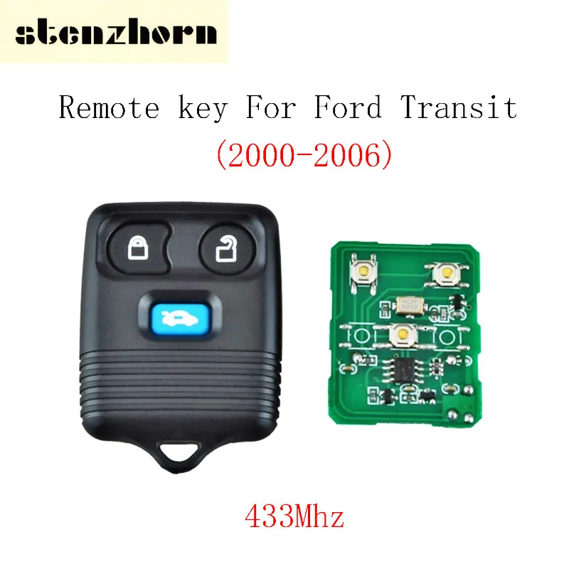 Stenzhorn 3 кнопки 433 мГц автомобиль кнопочный пульт Управление для Ford Transit MK6 2000 2001 2002