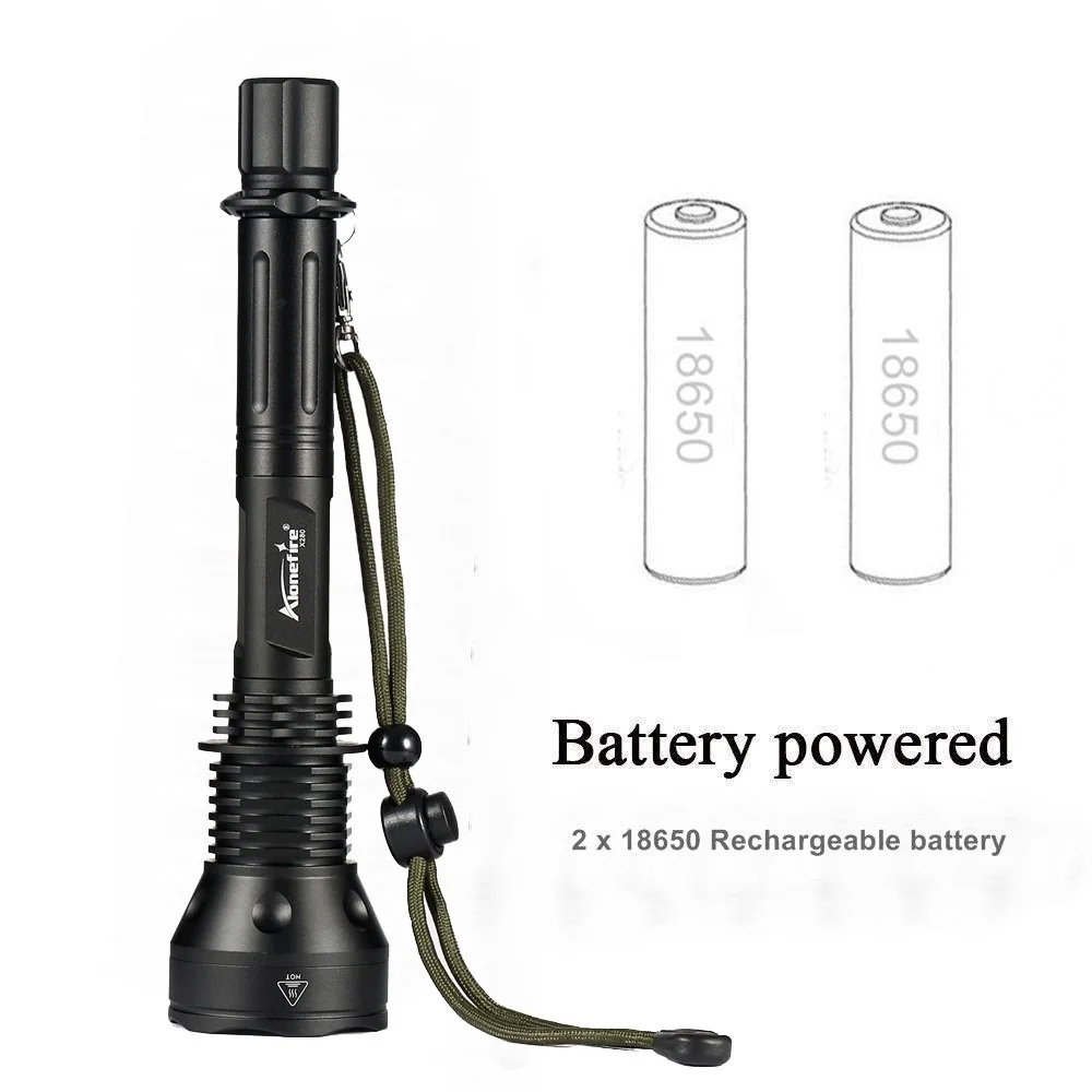 AloneFire X280 XML T6 светодиодный фонарик 18650 батарея 5 режимов фонарик|torch light|flashlight batteryled