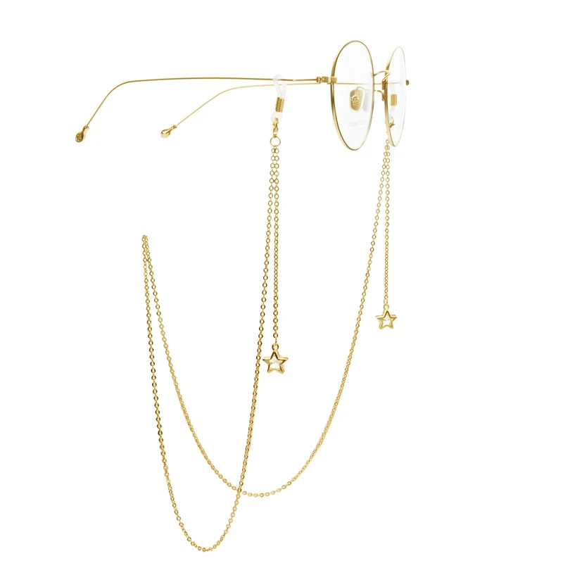 

Non-slip metal copper chain glasses rope pendant handmade glasses chain