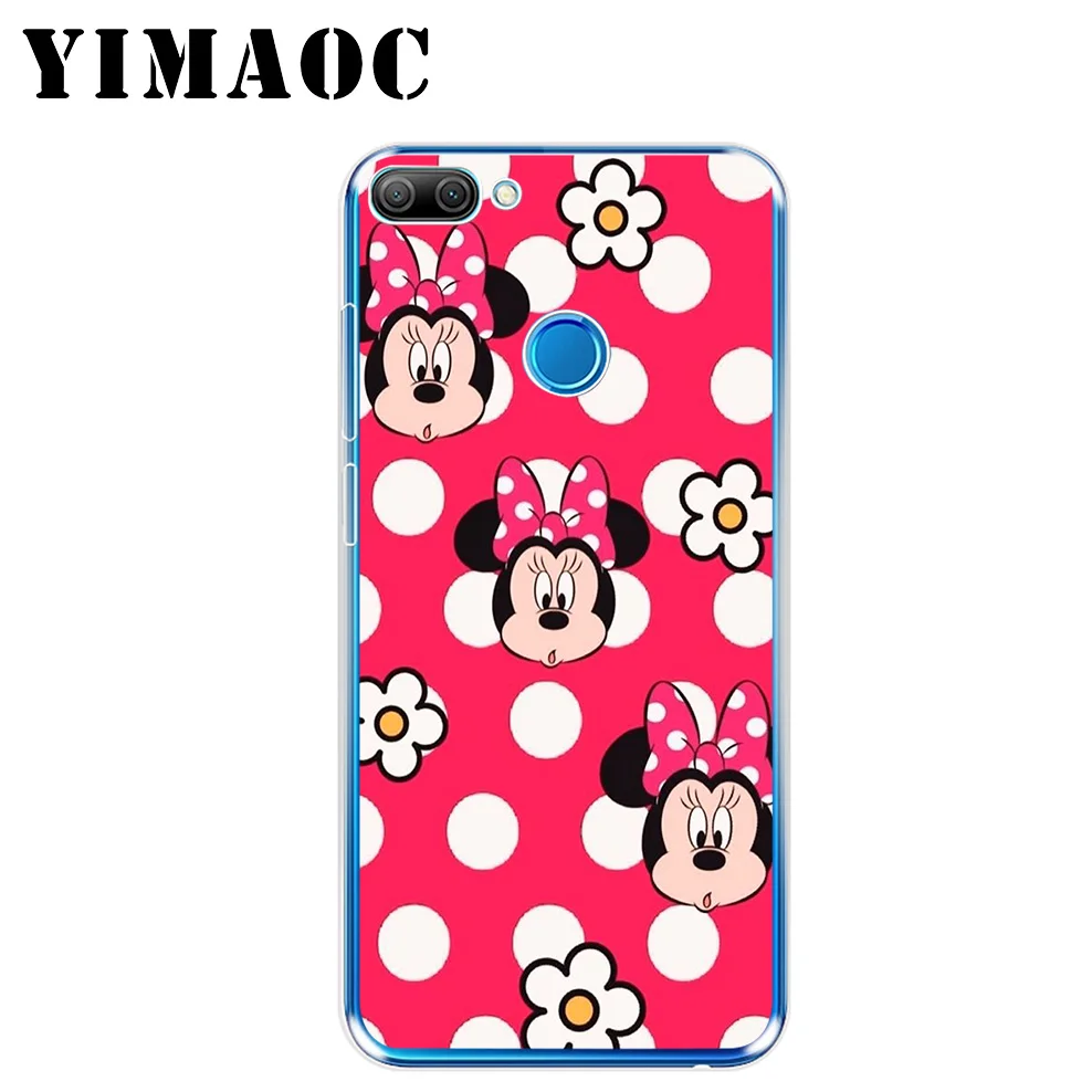 YIMAOC Mickey Minnie Mouse Soft Case for Huawei Mate 30 20 P30 P20 P10 P9 P8 2015 2016 2017 P Smart Lite Pro |