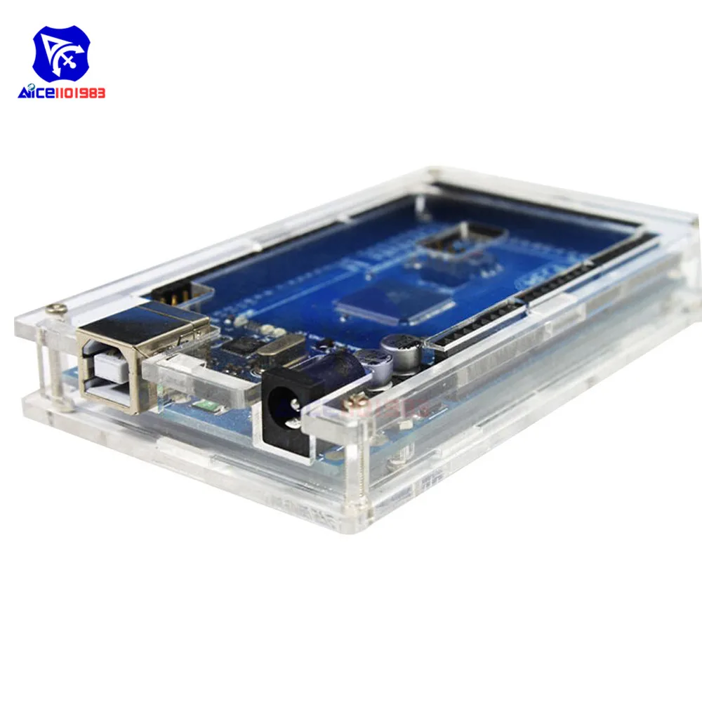 Плата расширения diymore MEGA2560 UNO R3 ATMEGA2560 сменная плата модуль для Ardiuno с акриловой