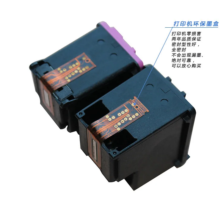 2 шт./компл. чернильный картридж для hp802 совместимый HP802 802xl принтера 1000 1010 1510 1011 1511