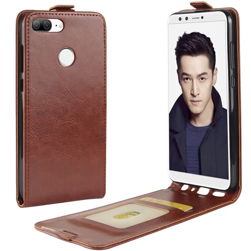 Чехол для Huawei honor 9 Lite оригинальный кожаный чехол защитный флип кейсы|leather case|case