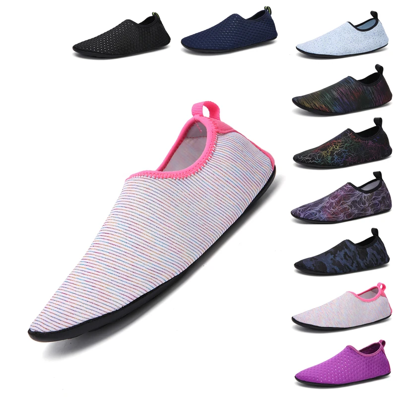 Woman Sneakers Water Sports Aqua Seaside Beach Surfing Slippers reef Upstream shoes for swimming in the sea Women Shoe aquashoes | Спорт и