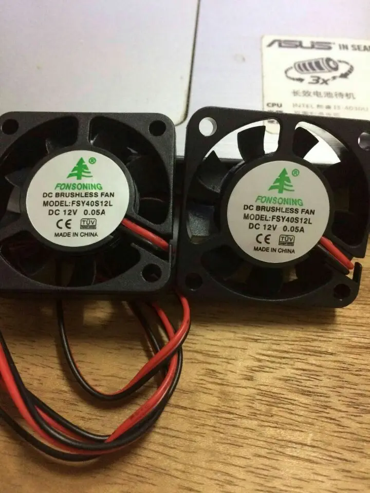 Бесплатная доставка FONSONING вентилятор 4010 12V 0.05A 4500 DVR FSY40S12L Вентилятор охлаждения|fan