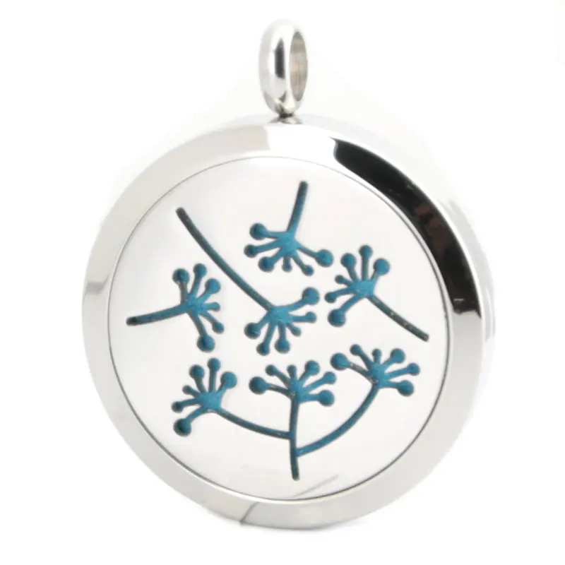 Серебряные ювелирные изделия Одуванчик ароматерапия масла Подвеска из