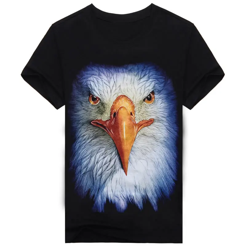 2017 новые поступления бренд clothing животных горячий стиль звезды 3d печати мужская С