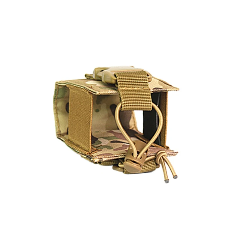 

2018 Outdoor mobile walkie-talkie bag outdoor sports nylon Molle Tactical waterproof non-slip wear cool Camouflage