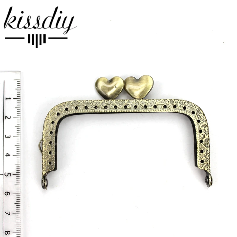 Металлическая рамка для кошелька KISSDIY 10 шт. 8 5 см застежка ручка клатча сумки