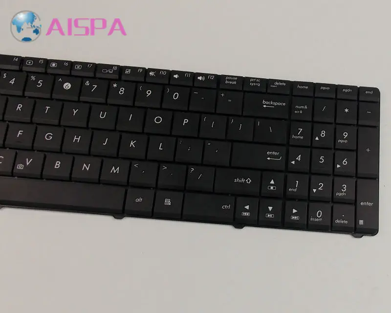 Новая английская клавиатура для ноутбука ASUS K72 K72J K72F K72JR K72JK K72JU K72DR черная