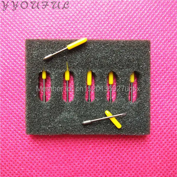 Cutter plotter Graphtec spare parts Icontek CB09 CE5000-60 cutter knife blade 30 degree 10pcs for sale | Компьютеры и офис