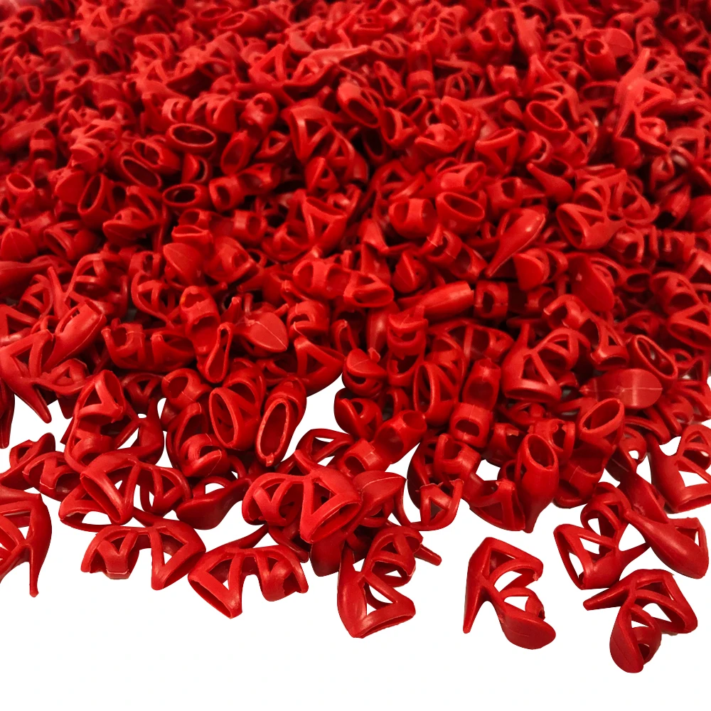 NK оптовая продажа 100 партия/компл. кукла красная обувь милые модные сандалии на