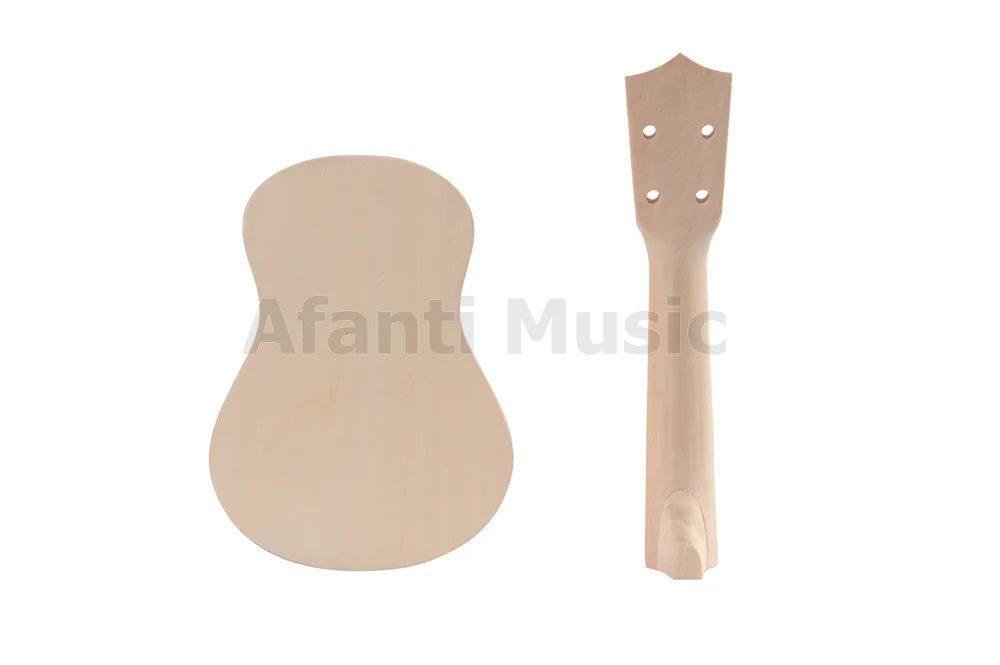 Afanti музыка 21 дюймов DIY Набор укулеле/DIY миниатюрная гитара укулеле (AUK 01)|Укулеле| |