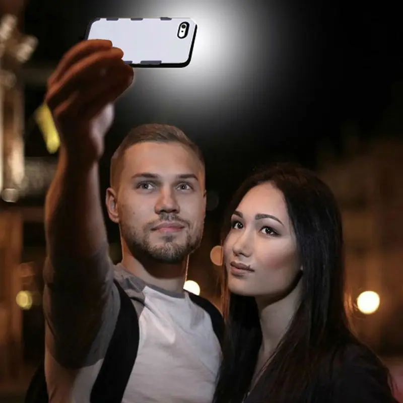 Для iPhone 6 Lumee из светодиодов горит свет сотовый телефон чехол | Электроника