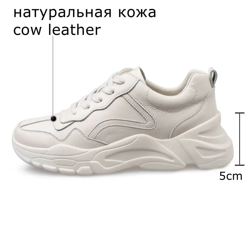 Mcacchi/женские белые кроссовки; фирменный дизайн; обувь на танкетке со шнуровкой; женская обувь для отдыха; женские кроссовки на толстой платформе