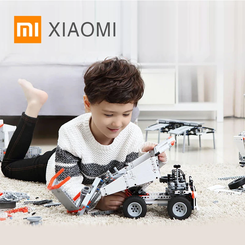 XIAOMI MITU грузовик Механическая мощность 500 + запчасти детская игрушка сборка модуль